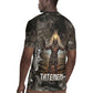 Tatenen Rugby Jersey Rising Hand Design Egyptian God of Creation and Earth Emergence