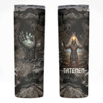 Tatenen Skinny Tumbler Rising Hand Design Egyptian God of Creation and Earth Emergence