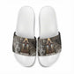 Tatenen Slide Sandals Rising Hand Design Egyptian God of Creation and Earth Emergence