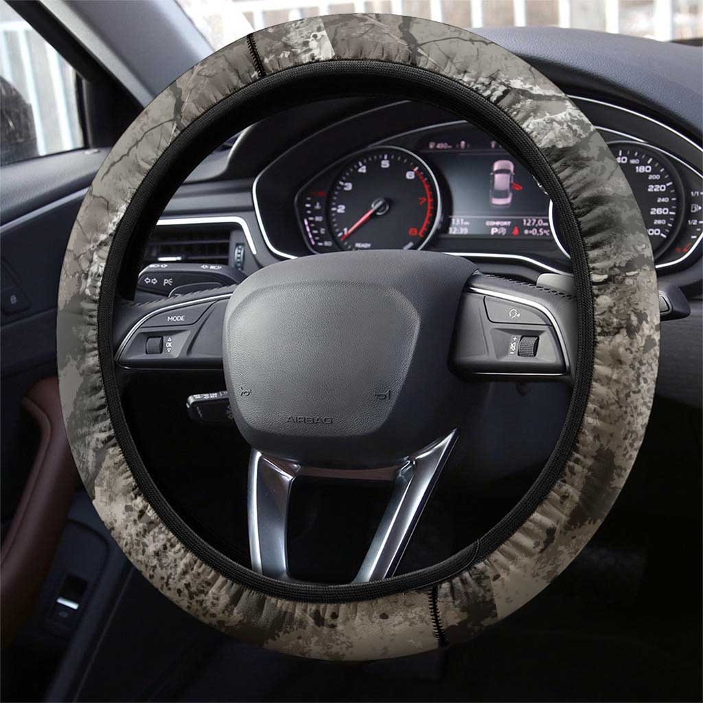 Tatenen Steering Wheel Cover Rising Hand Design Egyptian God of Creation and Earth Emergence