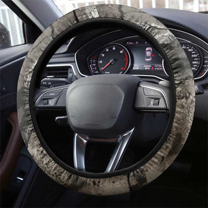 Tatenen Steering Wheel Cover Rising Hand Design Egyptian God of Creation and Earth Emergence