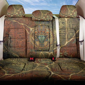 Tatenen Ancient Egyptian Back Car Seat Cover Father of the Gods Design with Minerals