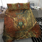 Tatenen Ancient Egyptian Bedding Set Father of the Gods Design with Minerals