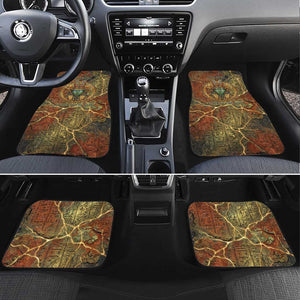 Tatenen Ancient Egyptian Car Mats Father of the Gods Design with Minerals