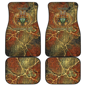 Tatenen Ancient Egyptian Car Mats Father of the Gods Design with Minerals
