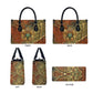 Tatenen Ancient Egyptian Leather Bag Father of the Gods Design with Minerals