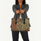 Tatenen Ancient Egyptian Leather Bag Father of the Gods Design with Minerals