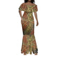 Tatenen Ancient Egyptian Mermaid Dress Father of the Gods Design with Minerals