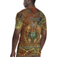Tatenen Ancient Egyptian Rugby Jersey Father of the Gods Design with Minerals