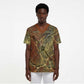 Tatenen Ancient Egyptian Scrub Top Father of the Gods Design with Minerals