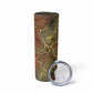 Tatenen Ancient Egyptian Skinny Tumbler Father of the Gods Design with Minerals