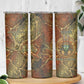 Tatenen Ancient Egyptian Skinny Tumbler Father of the Gods Design with Minerals
