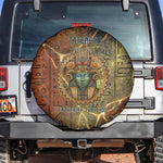 Tatenen Ancient Egyptian Spare Tire Cover Father of the Gods Design with Minerals