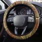 Tatenen Ancient Egyptian Steering Wheel Cover Father of the Gods Design with Minerals