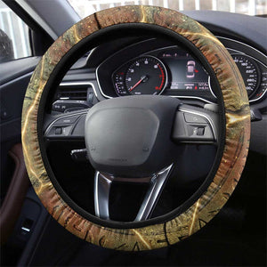 Tatenen Ancient Egyptian Steering Wheel Cover Father of the Gods Design with Minerals