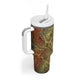 Tatenen Ancient Egyptian Tumbler With Handle Father of the Gods Design with Minerals