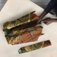 Tatenen Ancient Egyptian Umbrella Father of the Gods Design with Minerals