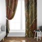 Tatenen Ancient Egyptian Window Curtain Father of the Gods Design with Minerals