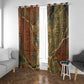 Tatenen Ancient Egyptian Window Curtain Father of the Gods Design with Minerals