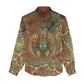 Tatenen Ancient Egyptian Women Casual Shirt Father of the Gods Design with Minerals