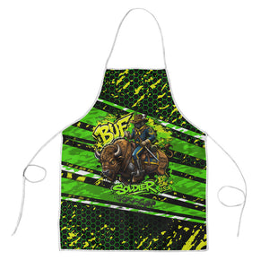 Buffalo Soldiers 10th Cavalry Regiment Apron Graffiti Urban Streetwear Style Graphic Art