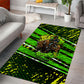 Buffalo Soldiers 10th Cavalry Regiment Area Rug Graffiti Urban Streetwear Style Graphic Art