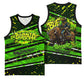 Buffalo Soldiers 10th Cavalry Regiment Basketball Jersey Graffiti Urban Streetwear Style Graphic Art