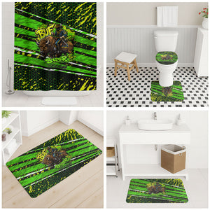 Buffalo Soldiers 10th Cavalry Regiment Bathroom Set Graffiti Urban Streetwear Style Graphic Art