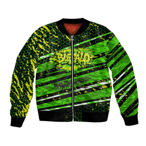Buffalo Soldiers 10th Cavalry Regiment Bomber Jacket Graffiti Urban Streetwear Style Graphic Art