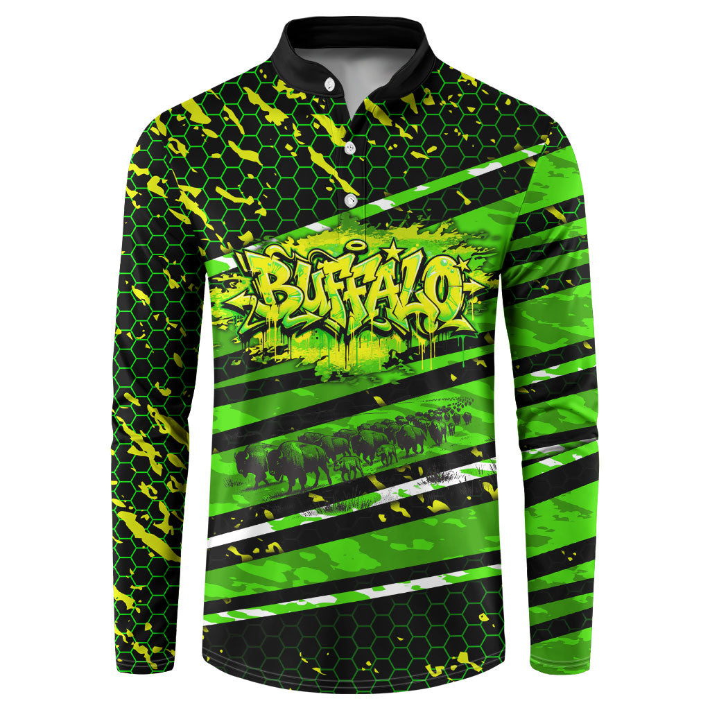 Buffalo Soldiers 10th Cavalry Regiment Button Sweatshirt Graffiti Urban Streetwear Style Graphic Art