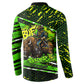 Buffalo Soldiers 10th Cavalry Regiment Button Sweatshirt Graffiti Urban Streetwear Style Graphic Art