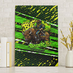 Buffalo Soldiers 10th Cavalry Regiment Canvas Wall Art Graffiti Urban Streetwear Style Graphic Art