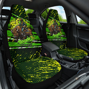 Buffalo Soldiers 10th Cavalry Regiment Car Seat Cover Graffiti Urban Streetwear Style Graphic Art