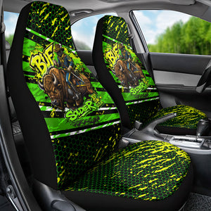 Buffalo Soldiers 10th Cavalry Regiment Car Seat Cover Graffiti Urban Streetwear Style Graphic Art