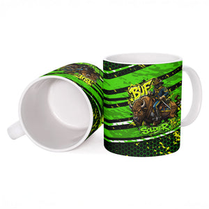 Buffalo Soldiers 10th Cavalry Regiment Ceramic Mug Graffiti Urban Streetwear Style Graphic Art