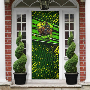 Buffalo Soldiers 10th Cavalry Regiment Door Cover Graffiti Urban Streetwear Style Graphic Art
