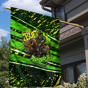 Buffalo Soldiers 10th Cavalry Regiment Garden Flag Graffiti Urban Streetwear Style Graphic Art