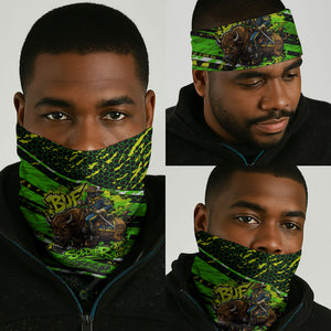 Buffalo Soldiers 10th Cavalry Regiment Neck Gaiter Graffiti Urban Streetwear Style Graphic Art
