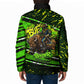 Buffalo Soldiers 10th Cavalry Regiment Padded Jacket Graffiti Urban Streetwear Style Graphic Art