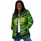 Buffalo Soldiers 10th Cavalry Regiment Padded Jacket Graffiti Urban Streetwear Style Graphic Art