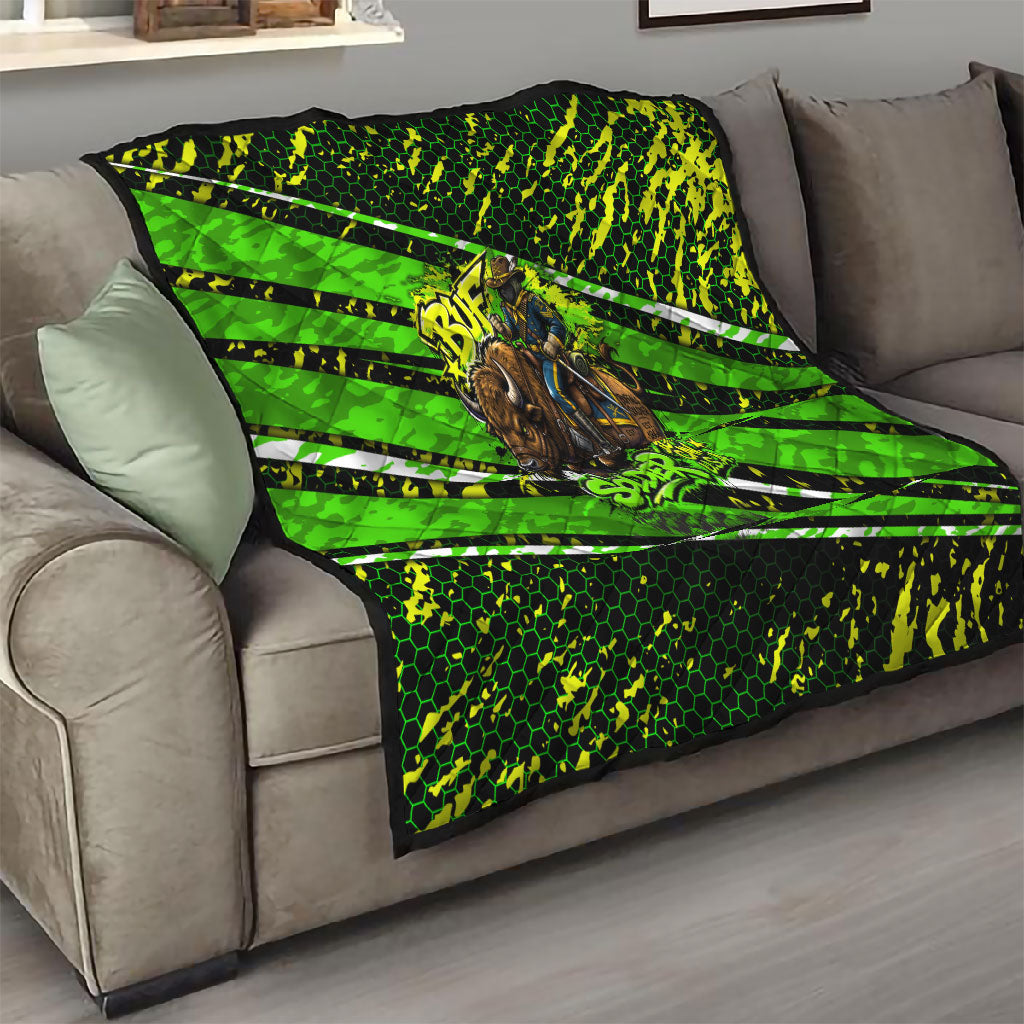 Buffalo Soldiers 10th Cavalry Regiment Quilt Graffiti Urban Streetwear Style Graphic Art