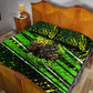 Buffalo Soldiers 10th Cavalry Regiment Quilt Bed Set Graffiti Urban Streetwear Style Graphic Art