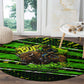 Buffalo Soldiers 10th Cavalry Regiment Round Carpet Graffiti Urban Streetwear Style Graphic Art