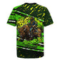 Buffalo Soldiers 10th Cavalry Regiment Rugby Jersey Graffiti Urban Streetwear Style Graphic Art