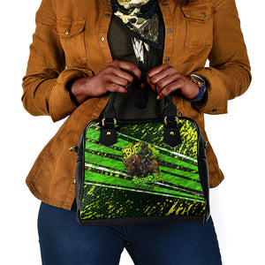 Buffalo Soldiers 10th Cavalry Regiment Shoulder Handbag Graffiti Urban Streetwear Style Graphic Art