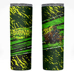 Buffalo Soldiers 10th Cavalry Regiment Skinny Tumbler Graffiti Urban Streetwear Style Graphic Art