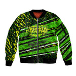 Buffalo Soldiers 10th Cavalry Regiment Sleeve Zip Bomber Jacket Graffiti Urban Streetwear Style Graphic Art