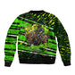 Buffalo Soldiers 10th Cavalry Regiment Sleeve Zip Bomber Jacket Graffiti Urban Streetwear Style Graphic Art