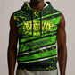 Buffalo Soldiers 10th Cavalry Regiment Sleeveless Hoodie Graffiti Urban Streetwear Style Graphic Art