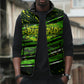 Buffalo Soldiers 10th Cavalry Regiment Sleeveless Puffer Jacket Graffiti Urban Streetwear Style Graphic Art